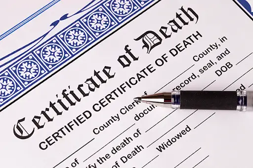 What is a death certificate and why is it important?